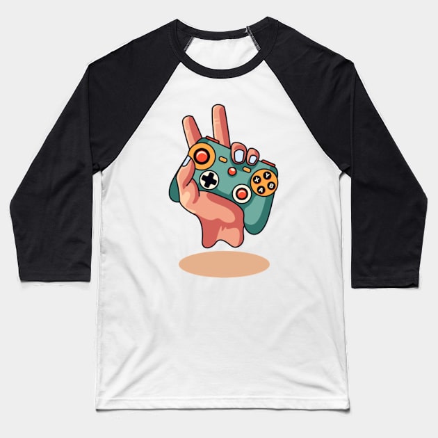 Playstion game Baseball T-Shirt by modo store